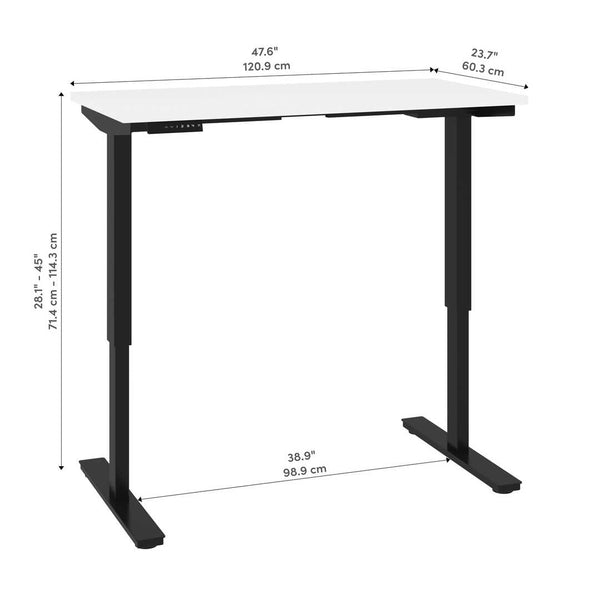 Bureau assis-debout 48L x 24P