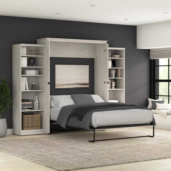 Queen Murphy Bed with Closet Organizers (119W)