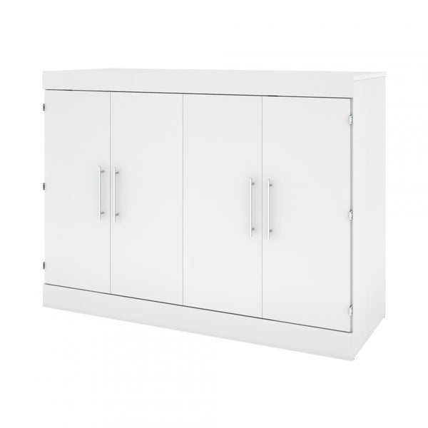 Lit cabinet deux places (double) avec matelas 60L