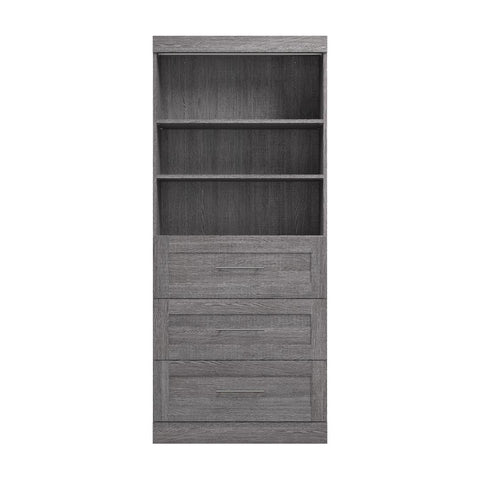 Organisateur de garde-robe avec tiroirs, 36L