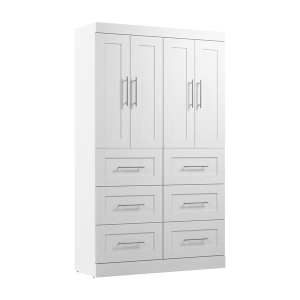 Système de rangement de garde-robe 50L avec tiroirs