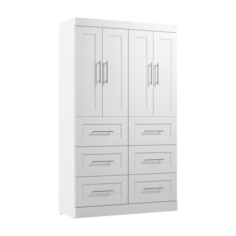 Système de rangement de garde-robe 50L avec tiroirs