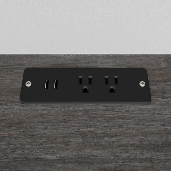 30W Tall Storage Cabinet with Doors and Fold-Out Desk