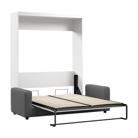 Grand lit escamotable avec canapé (78L)