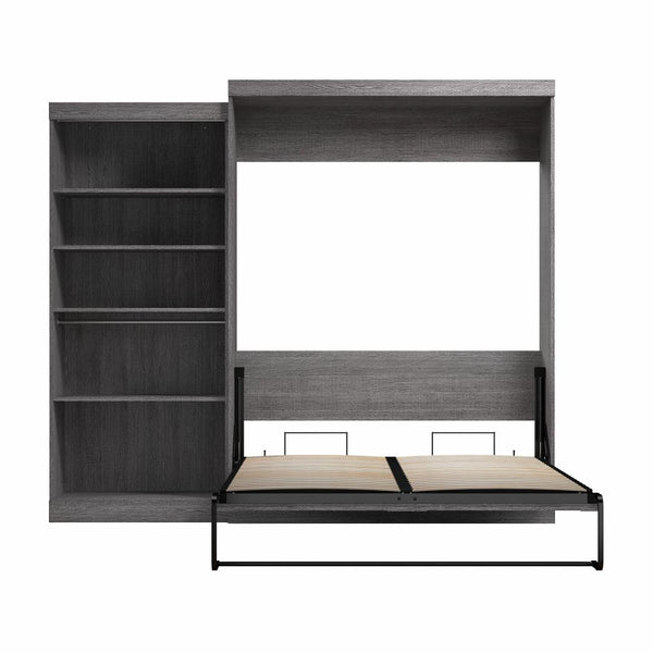Grand lit escamotable avec organisateur de garde-robe (101L)