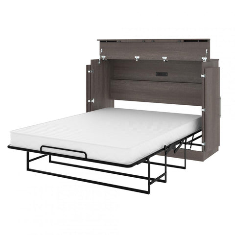 Lit cabinet deux places (double) avec matelas 60L