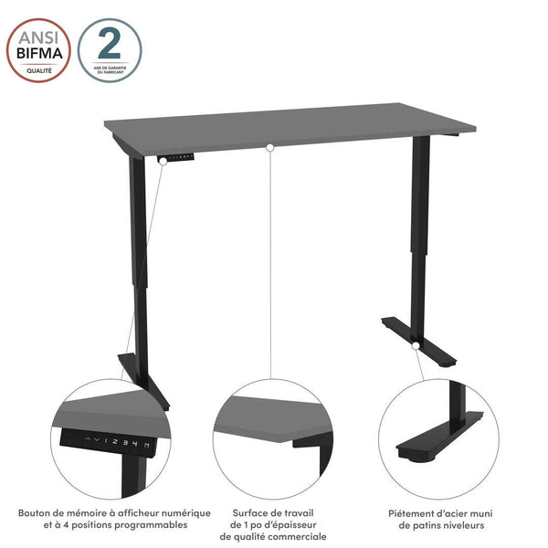 60W x 30D Standing Desk