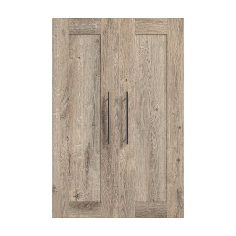 Contemporary Doors (2) Set, 25W