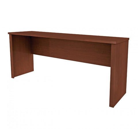 Bureau étroit sans caisson 72L