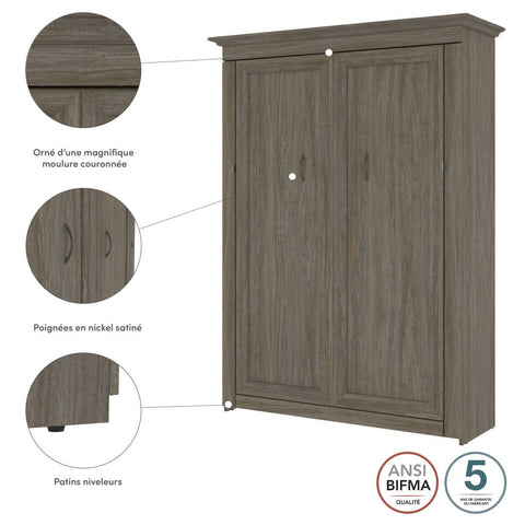 Lit escamotable double 66L