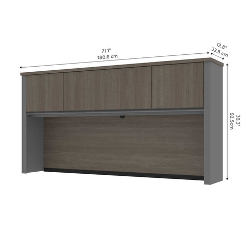 Huche 72L pour bureau sans caisson
