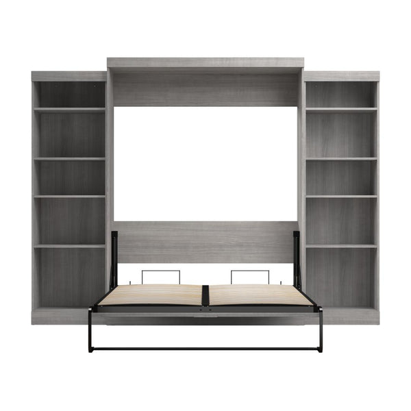Grand lit escamotable et 2 étagères (115L)