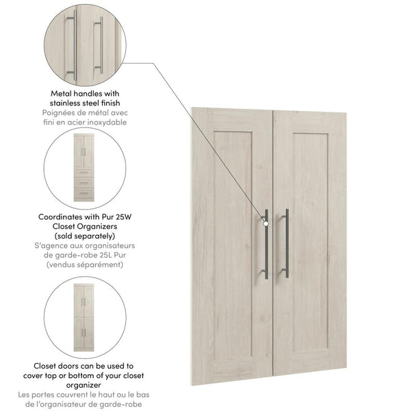 Contemporary Doors (2) Set, 25W