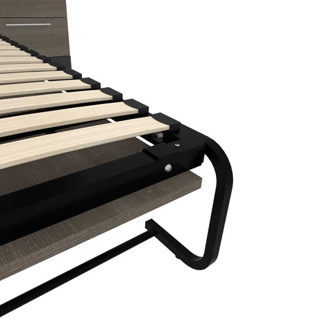 Lit escamotable deux places (double) et solutions de rangement étroites avec tiroirs (99L)