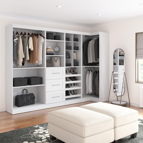 Organisateur de garde-robe walk-in 83L