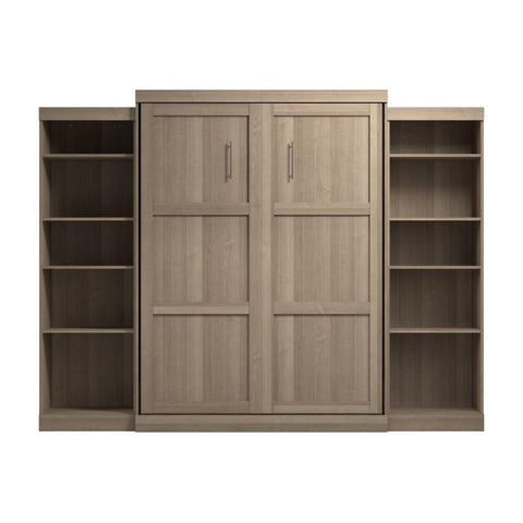 Grand lit escamotable et 2 étagères (115L)