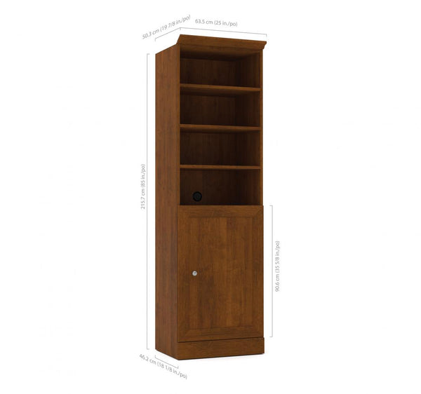 Traditional Closet System with Shelves & Doors, 25W x 20D