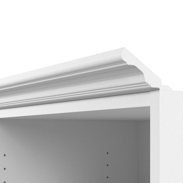 Traditional Closet System with Shelves, Drawers & Clothing Rods, 36W x 20D