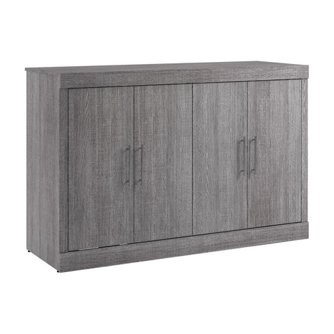 Lit cabinet double 69L avec matelas