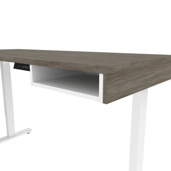 72W L-Shaped Standing Desk