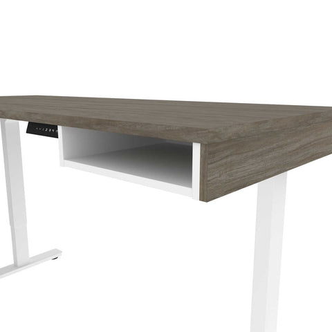 72W L-Shaped Standing Desk