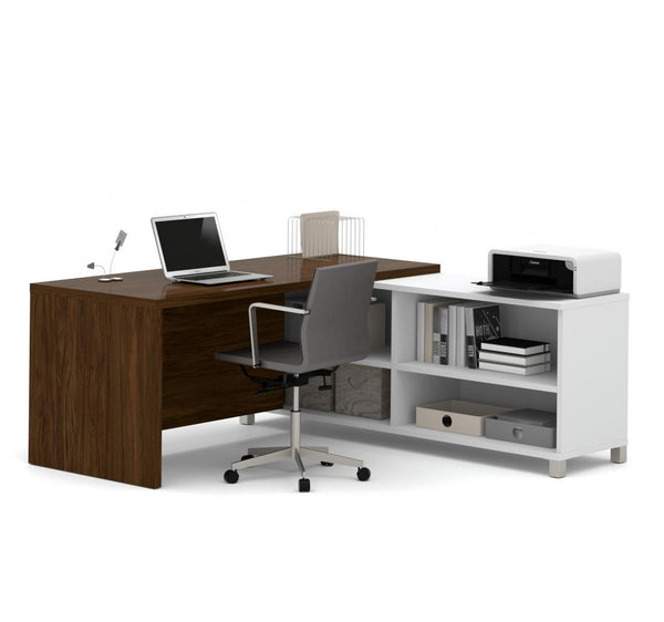 Bureau d’ordinateur en L 72L