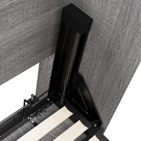 Grand lit escamotable avec rangement ouvert et fermé (126L)