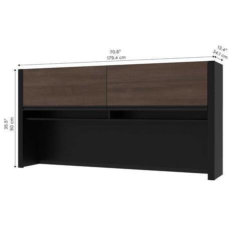 Huche 71L pour bureau étroit sans caisson