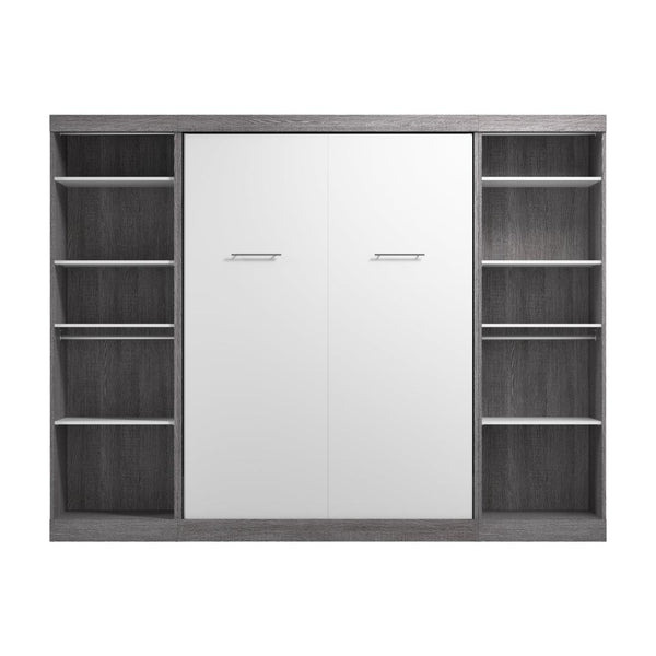 Full Murphy Bed and 2 Closet Organizers (109W)