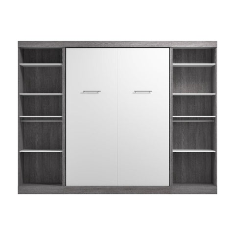 Full Murphy Bed and 2 Closet Organizers (109W)