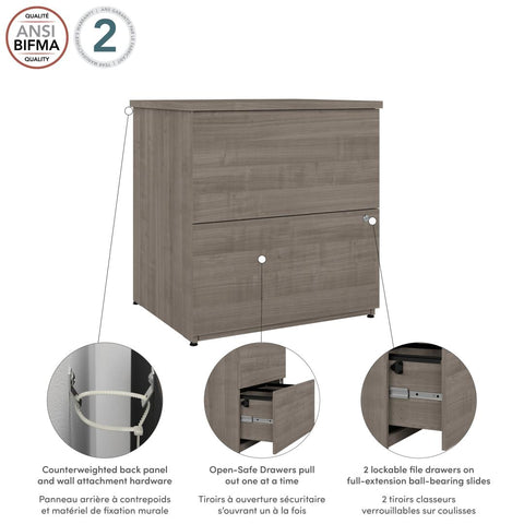 Standard 2 Drawer Lateral File Cabinet