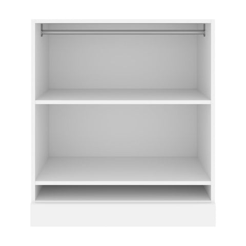 Traditional Small Closet System with Shelves, 36W x 19D
