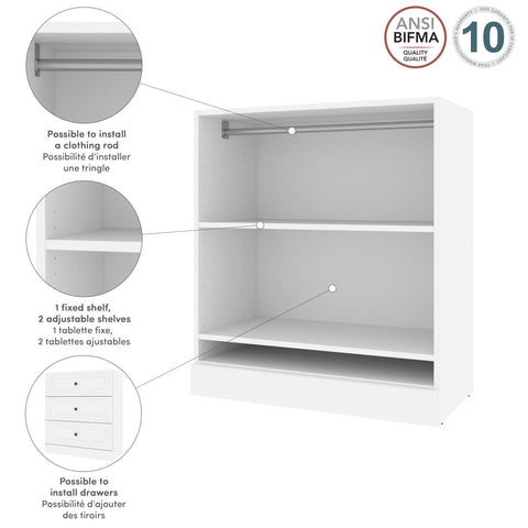Petit organisateur de garde-robe 36L