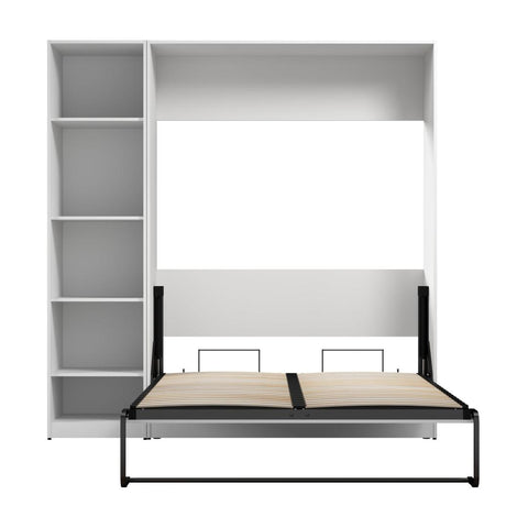 Full Murphy Bed with Closet Organizer (79W)