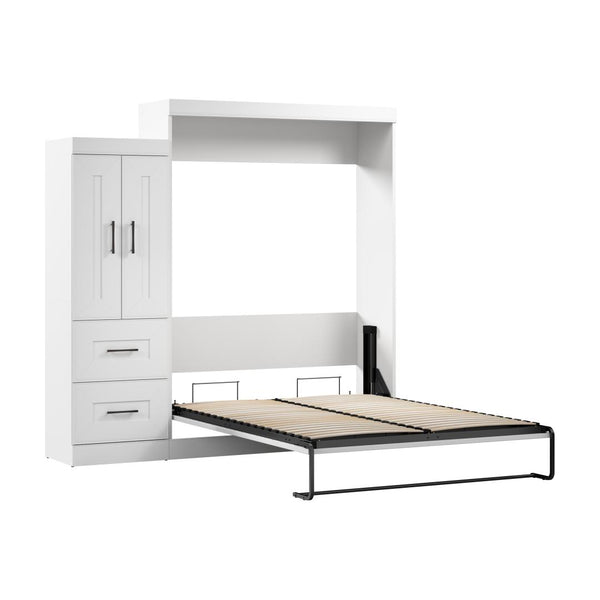 Queen Murphy Bed with Wardrobe (90W)