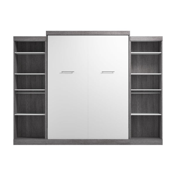 Queen Murphy Bed with 2 Closet Organizers (115W)