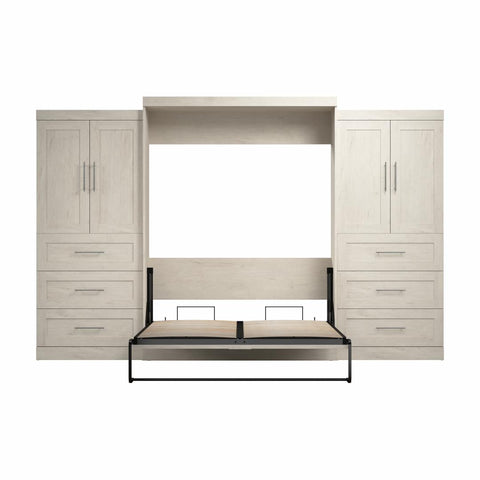 Queen Murphy Bed with Wardrobes (136W)