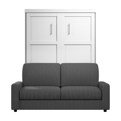 Queen Murphy Bed with Sofa (78W)