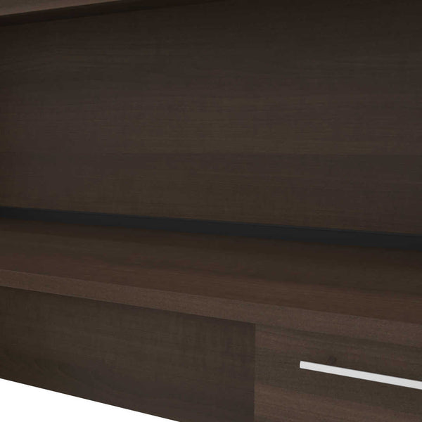 Bureau en L 60L avec huche