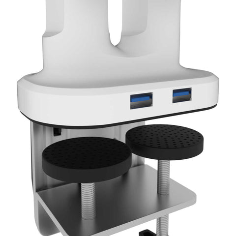 Support double pour moniteurs 32 po