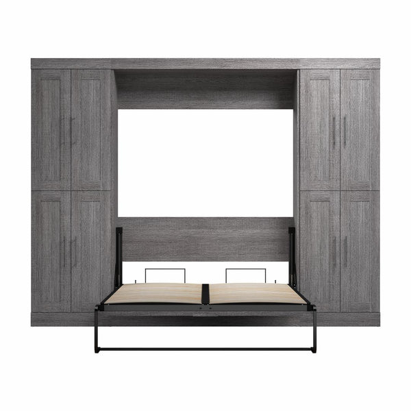 Full Murphy Bed with Storage Cabinets (109W)