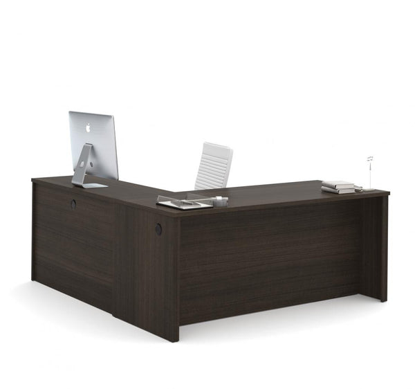 Bureau en L avec caisson