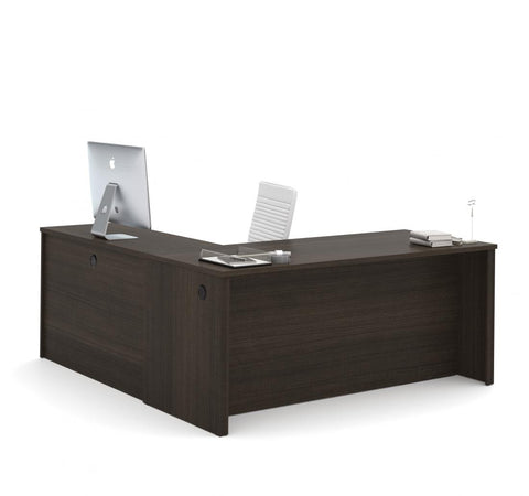 Bureau en L avec caisson