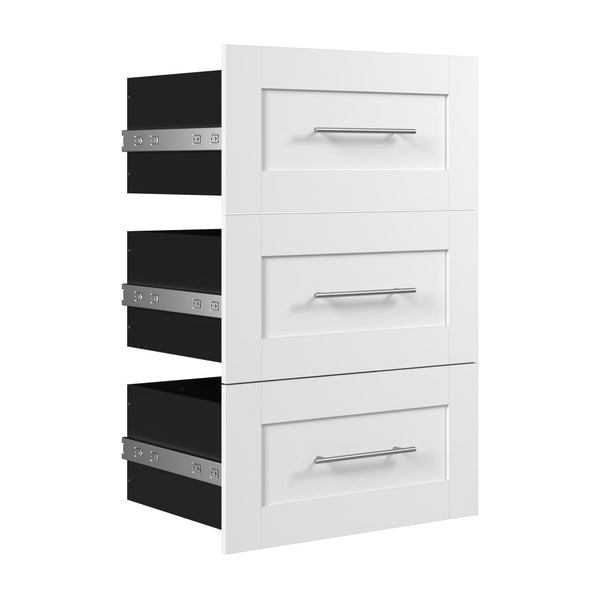 Ensemble de 3 tiroirs pour organisateur de garde-robe 25L Pur
