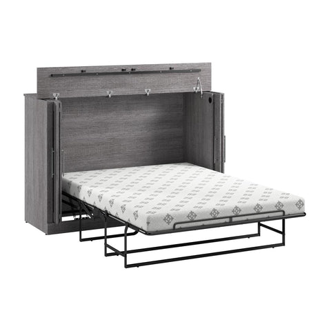 Lit cabinet double 69L avec matelas