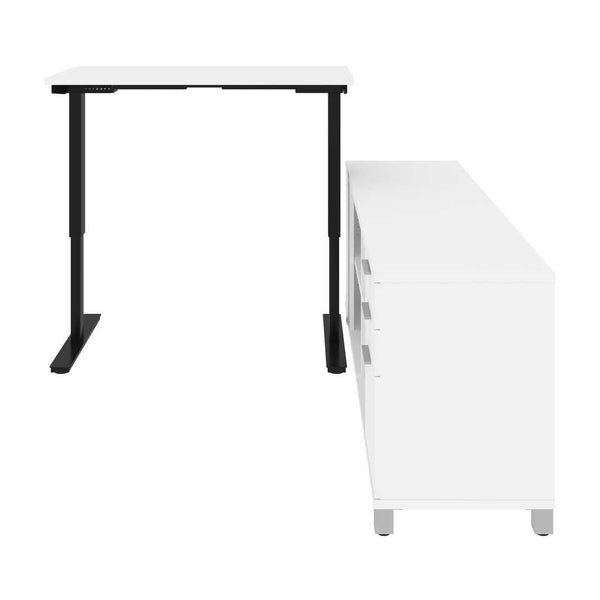 72W L-Shaped Standing Desk