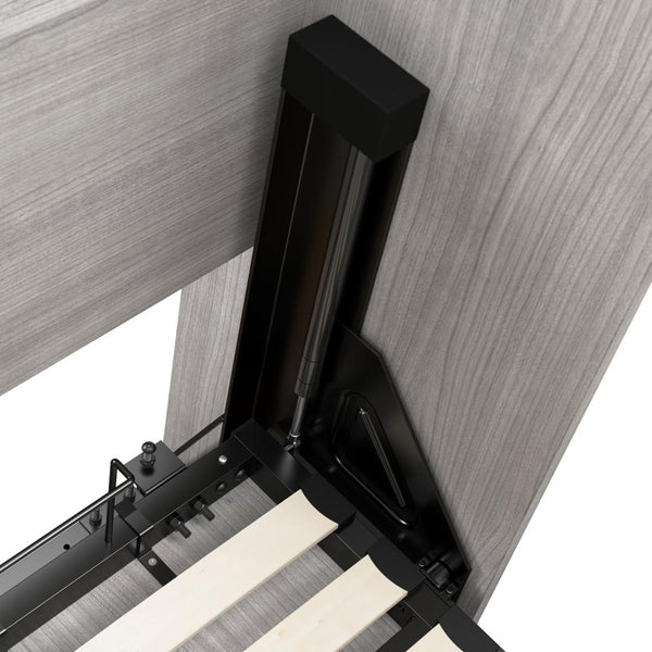 Queen Murphy Bed and 2 Closet Organizers with Drawers (115W)