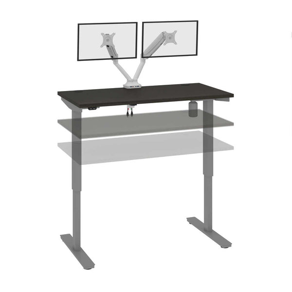48W x 24D Standing Desk with Dual Monitor Arm