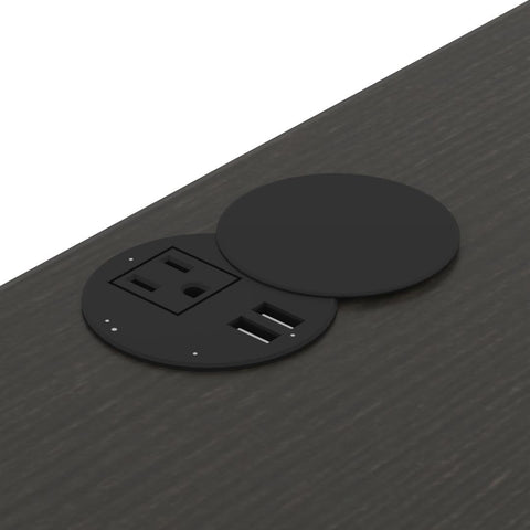 72W L-Shaped Electric Standing Desk