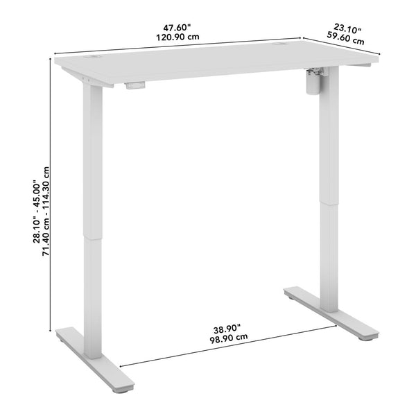 Bureau assis-debout 48L x 24P